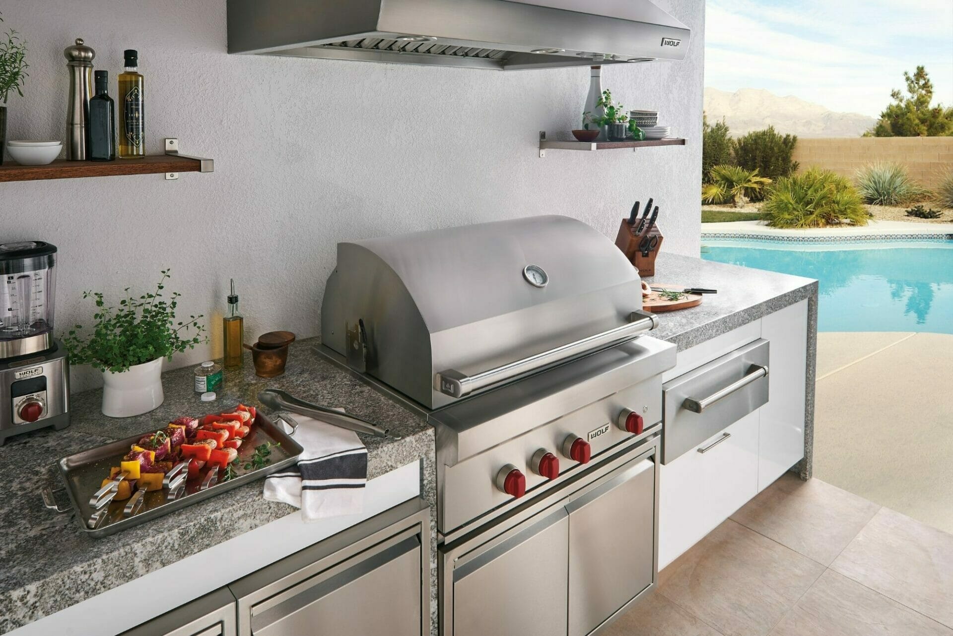 Wolf BBQ Outdoor Kitchen