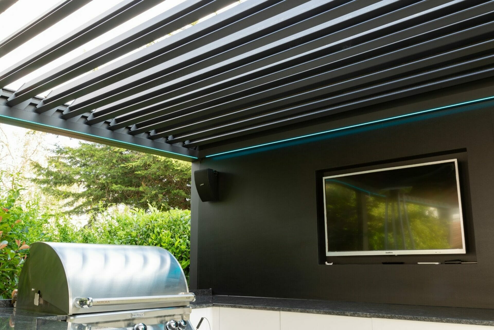 Modern Louvered Roof