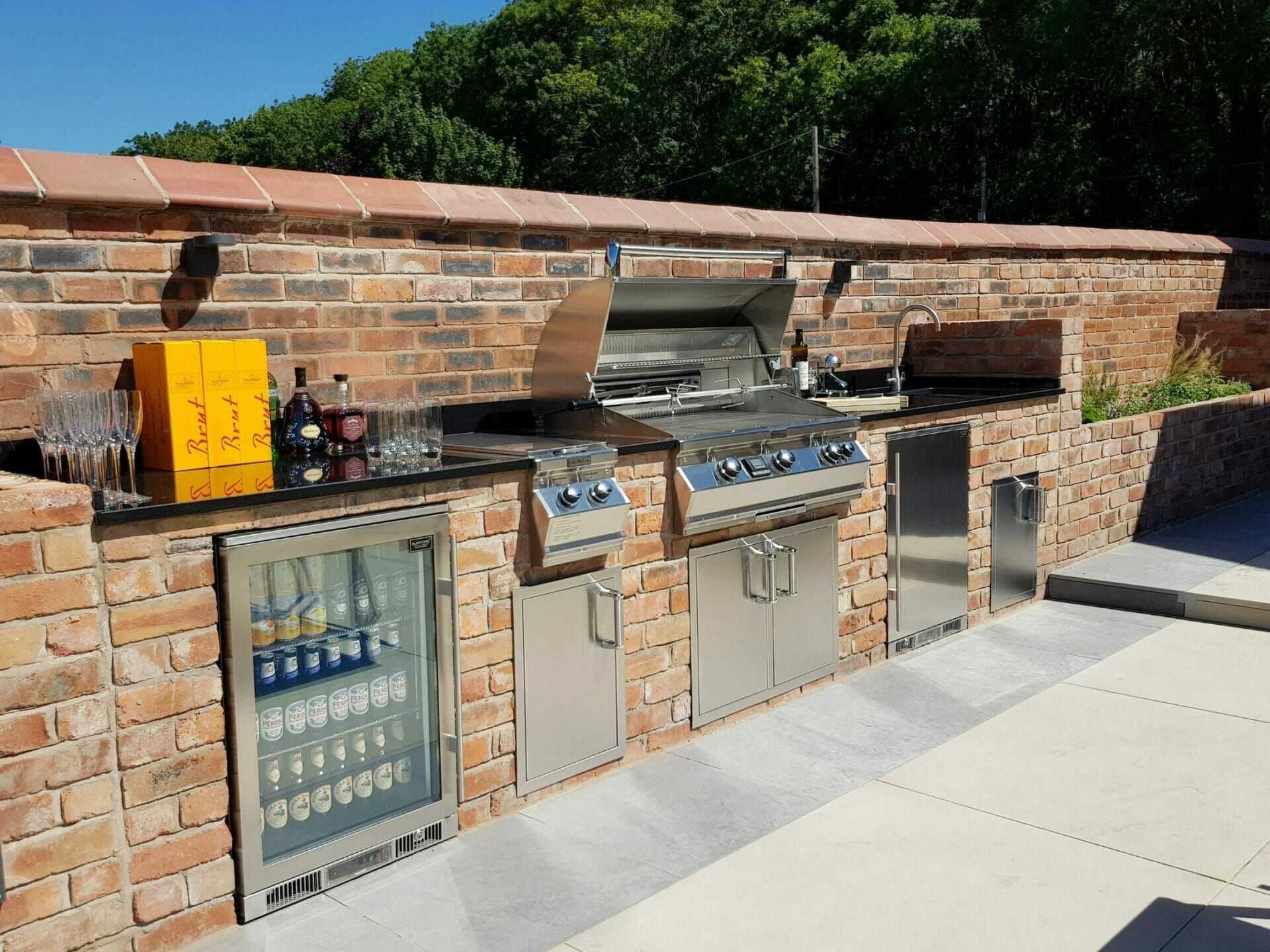 outdoor bbq fridge